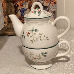 Beautiful tea cup kettle
